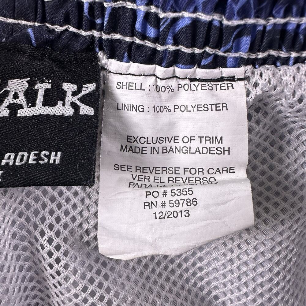AIRWALK Men’s Size Small SWIM TRUNKS BOARD SHORTS Blue Floral Mesh Lining‎ - Picture 11 of 14